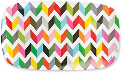 13" Rectangular Platter - Melamine Platters and Serving Ware - Plate, Dish, Serving, Collection - Ziggy in 13"