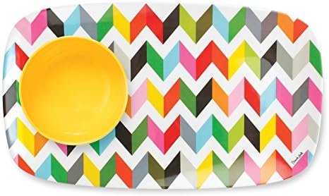 13" Rectangular Platter - Melamine Platters and Serving Ware - Plate, Dish, Serving, Collection - Ziggy in 13", alternate