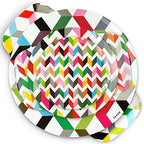 13" Rectangular Platter - Melamine Platters and Serving Ware - Plate, Dish, Serving, Collection - Ziggy in 13", alternate
