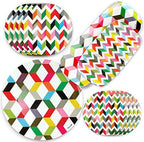 13" Rectangular Platter - Melamine Platters and Serving Ware - Plate, Dish, Serving, Collection - Ziggy in 13", alternate