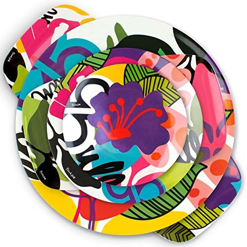 13" Rectangular Platter - Melamine Platters and Serving Ware - Plate, Dish, Serving, Collection - Oasis in 13", alternate