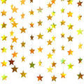 130 ft Star Garland Banner Decor, Iridescent Gold