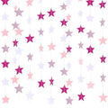 130 ft Star Garland Banner Decor, Pink, Rose Red, White in White