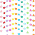 130 ft Star Garland Banner Decor, Rainbow