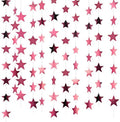 130 ft Star Garland Banner Decor, Rose Pink