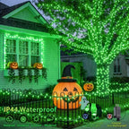 132ft 400 LED Green Halloween Lights Indoor Outdoor Plug in 8Modes, alternate view 2
