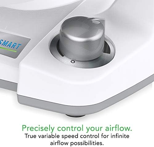 133DC Energy Smart Compact Air Circulator with Variable Speed Control, DC Motor, Adjustable Tilt, Quiet, alternate view 3