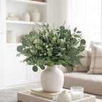 135 Pcs Artificial Eucalyptus Stems, Mixed Greenery Stems for Decor, alternate view 2