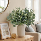 135 Pcs Artificial Eucalyptus Stems, Mixed Greenery Stems for Decor, alternate view 5