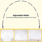 13ft Table Balloon Arch Kit, Balloon Arch Stand Frame for Different Size Tables Graduation Wedding Birthday Baby, alternate