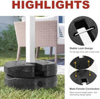 13LBS Easy Canopy Weights with Lock Design No Sliding,2 Pack, alternate view 3