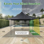 13x13 Pop up Canopy with 4 Sidewalls, Heavy Duty Tent for Parties, alternate view 6