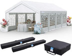 13x26 Heavy Duty Party Tent Outdoor Canopy with Storage Bags