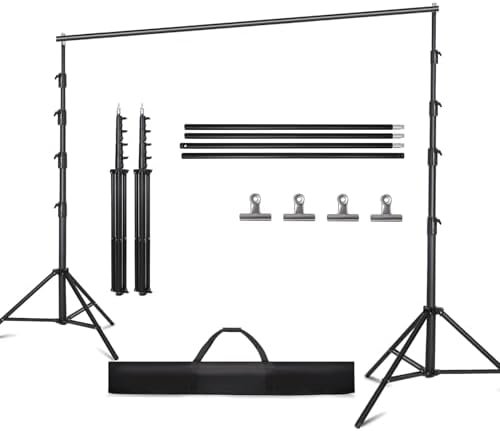 14.11x13.12 FT Large Heavy Duty Backdrop Stand, Background Stand in 14.11x13.12 FT