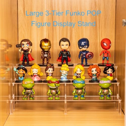 14.8 IN Large Acrylic Perfume Organizer Stand, Clear Display Risers for Perfume, Cologne, Cosmetic, Skincare, alternate view
