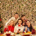 14 Pack 98ft Fake Ivy Vines, Artificial Ivy Garland with 100 LED String Lights, Hanging Plants Greenery Backdrop, alternate
