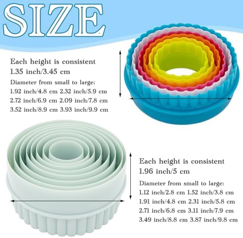 14 Pieces Display Stands for Pyrex Round Bowls, Bowl Display Stands for Pyrex Bowls, Cabinet Organizer Bowls, alternate view