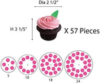 14'' Width XL Large Cupcake Stand 4 Tiered Acrylic Glass Round Cake Stand in Clear, alternate view 3