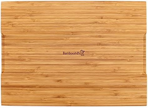 14"x9.8" Bamboo Paddle Skewers Holder Food Display Stand w/ 90 Holes, Perfect for Catered Events, Restaurants, alternate view