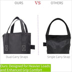 140 LBS Zipper Top Sand Bags for Canopy Legs (Without Sand)-Canopy Weights, alternate view 5