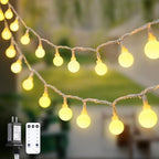 147ft 300 LED 8 Modes Globe String Lights Outdoor Waterproof with Remote