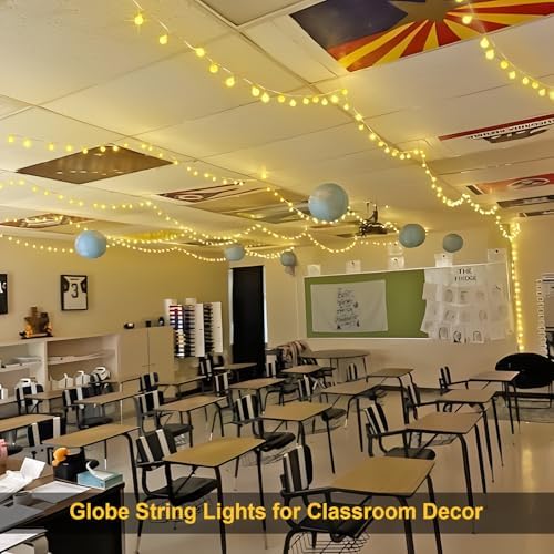 147ft 300 LED 8 Modes Globe String Lights Outdoor Waterproof with Remote, alternate view 3