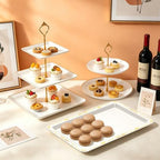 14Pcs Dessert Table Display Set, Cupcake Stand with Gold Metal Rod, 3-Tier Cup Cake Tower Stands, 2-Tiered, alternate view 2