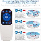 15.8In Remote Large Motorized electric turntable Rotating platform Photography Turntable Motorized lazy susan, alternate view