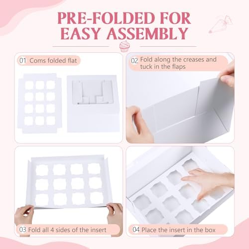 15 Pack Dessert Shooter Box with Window, 12 Count 5 oz, White in 12 Count 5 oz in White, alternate view 6