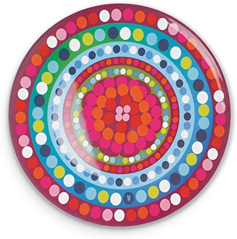 15" Round Platter - Melamine Platters and Serving Ware - Plate, Dish, Serving, Collection - Bindi in 15" Round