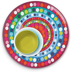 15" Round Platter - Melamine Platters and Serving Ware - Plate, Dish, Serving, Collection - Bindi in 15" Round, alternate