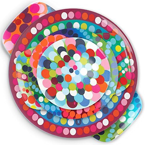 15" Round Platter - Melamine Platters and Serving Ware - Plate, Dish, Serving, Collection - Bindi in 15" Round, alternate