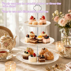 15 Sets 3 Tiered Cake Stand Hardware Kit, Heavy Duty in Silver, alternate view 4