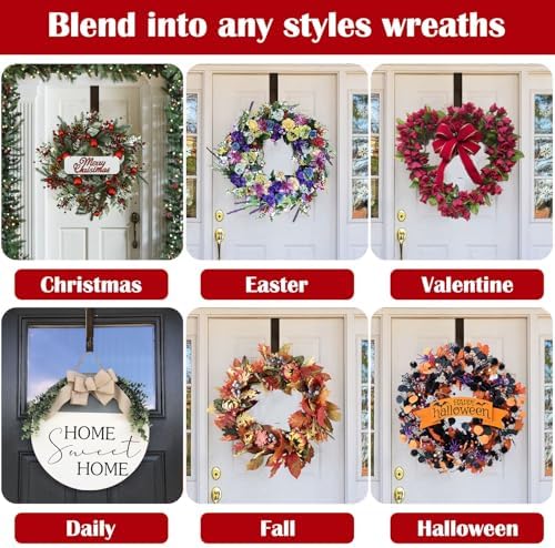 15"to 25" Wreath Door Hanger, Non Scratch Wreath Hangers for Front Door, alternate view 3