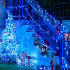 150 LED Blue String Lights Indoor, Blue Halloween Lights Outdoor, alternate view 2