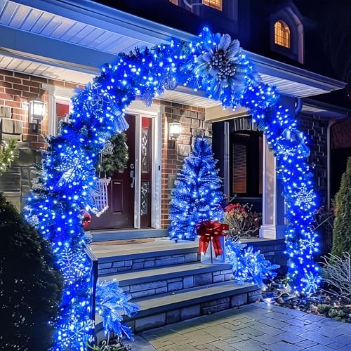 150 LED Blue String Lights Indoor, Blue Halloween Lights Outdoor, alternate view 3
