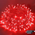 150 LED Connectable Red Christmas Lights Indoor Outdoor Waterproof