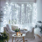 150 LED Connectable White Christmas Lights Indoor for Bedroom, alternate view 2