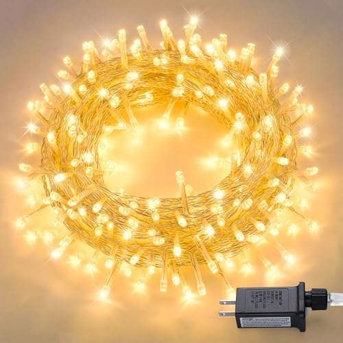 150 LED String Lights for Bedroom, Classroom Lights Plug in