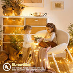 150 LED String Lights for Bedroom, Classroom Lights Plug in, alternate view 2