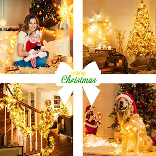 150 LED String Lights for Bedroom, Classroom Lights Plug in, alternate view 5