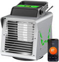 1500w Greenhouse Heater, with APP Remote Control, Portable Outdoor Winter Heater With Thermostat For Plants