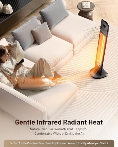 1500W Portable Infrared Indoor and Outdoor Space Heater, alternate view 5
