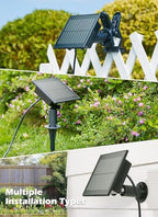 151FT Solar String Lights Outdoor, 48+2 Shatterproof LED Lights, alternate view 4