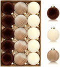15ct Christmas Ball Ornaments, 3.15" Shatterproof Christmas Tree Decorations, Perfect Hanging Ball for