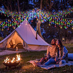 16.5FT 200 LED Icicle Lights for Outside, Multicolor Christmas Lights, alternate view 5