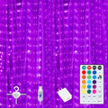 16 Colors Changing Curtain Lights - 400 LED 14.8 X 9.8 FT Fairy String, 7 Modes Twinkle with Remote, Backdrop