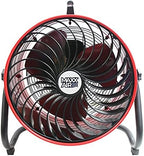 16" High Velocity Turbo Fan with Pivoting Head - Efficient Air Circulation, High-Velocity Drum Fan Ideal for, alternate view