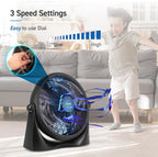 16 Inch High Velocity Floor Fan, Black, CFF16B in Black, alternate view 5