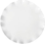 16 Inch Melamine Serving Platter Round Platter BPA-Free Large Platter for Charcuterie, Food, Fruit, Snack, and